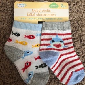 NWT Baby Shark Socks